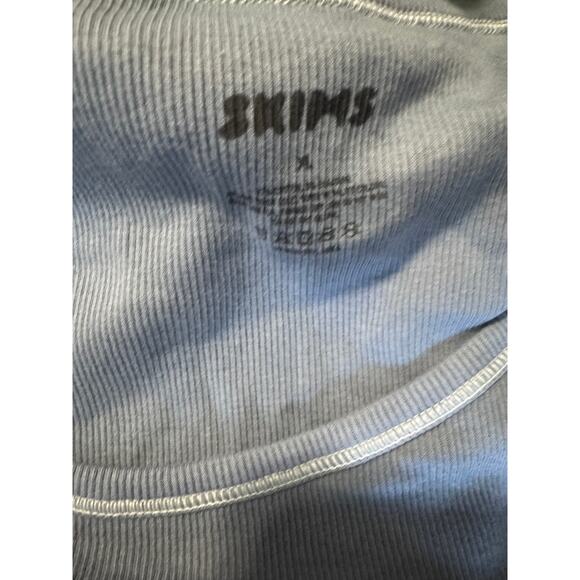 Skims Ribbed Tank Tops Bundle (2) – Blue & Sage Green – Women’s XL - Picture 6 of 7